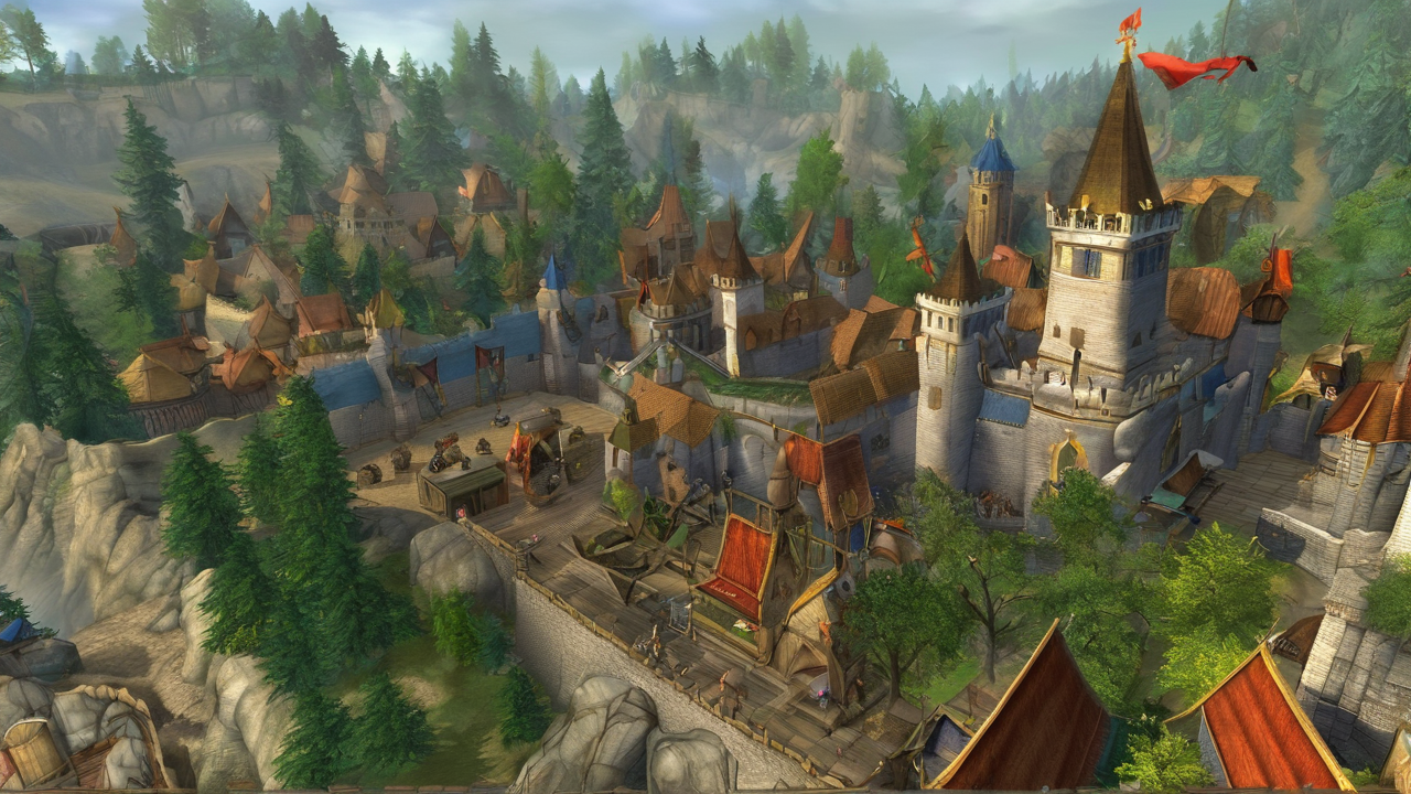 Grafika z Heroes of Might and Magic V przedstawiająca elitarne jednostki w trójwymiarowej oprawie graficznej