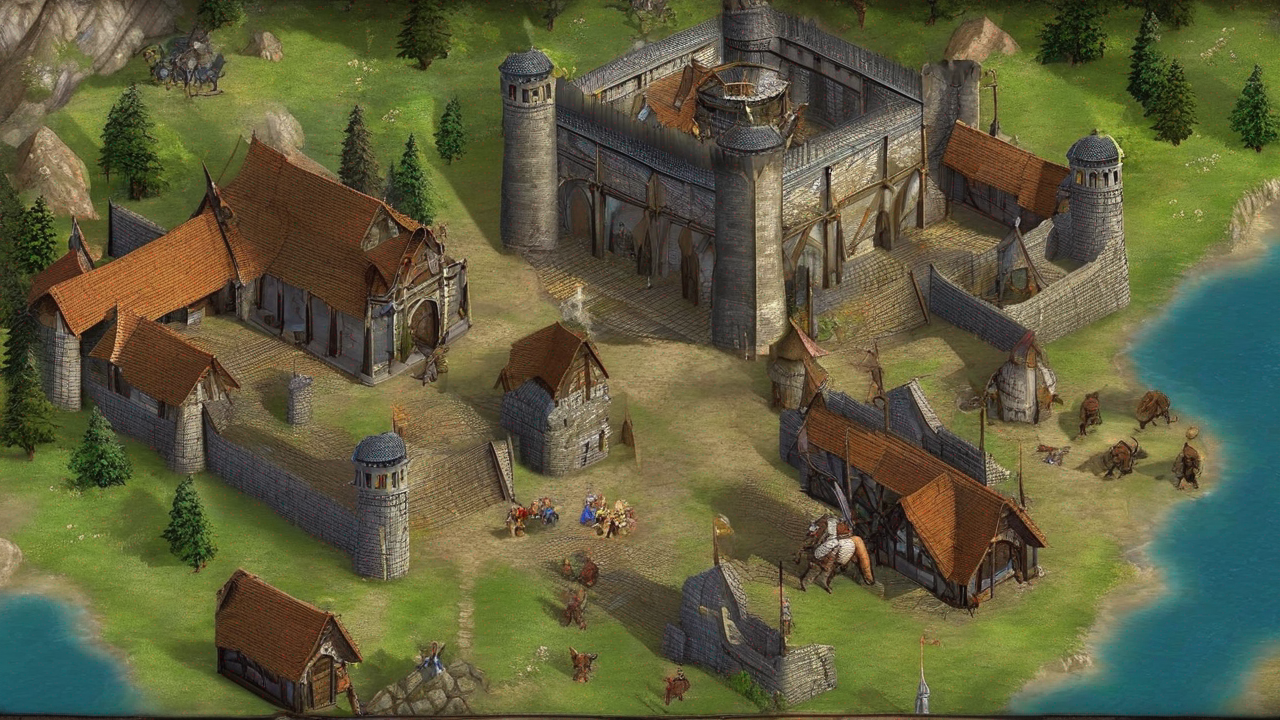 Mistyczna biblioteka z artefaktami i księgami opowiadającymi historie najsłynniejszych bohaterów świata Heroes of Might and Magic