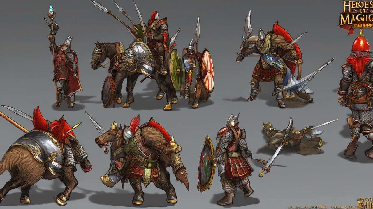 Optymalne ustawienie jednostek na polu bitwy z Heroes of Might and Magic z łucznikami z tyłu i jednostkami pancernymi z przodu