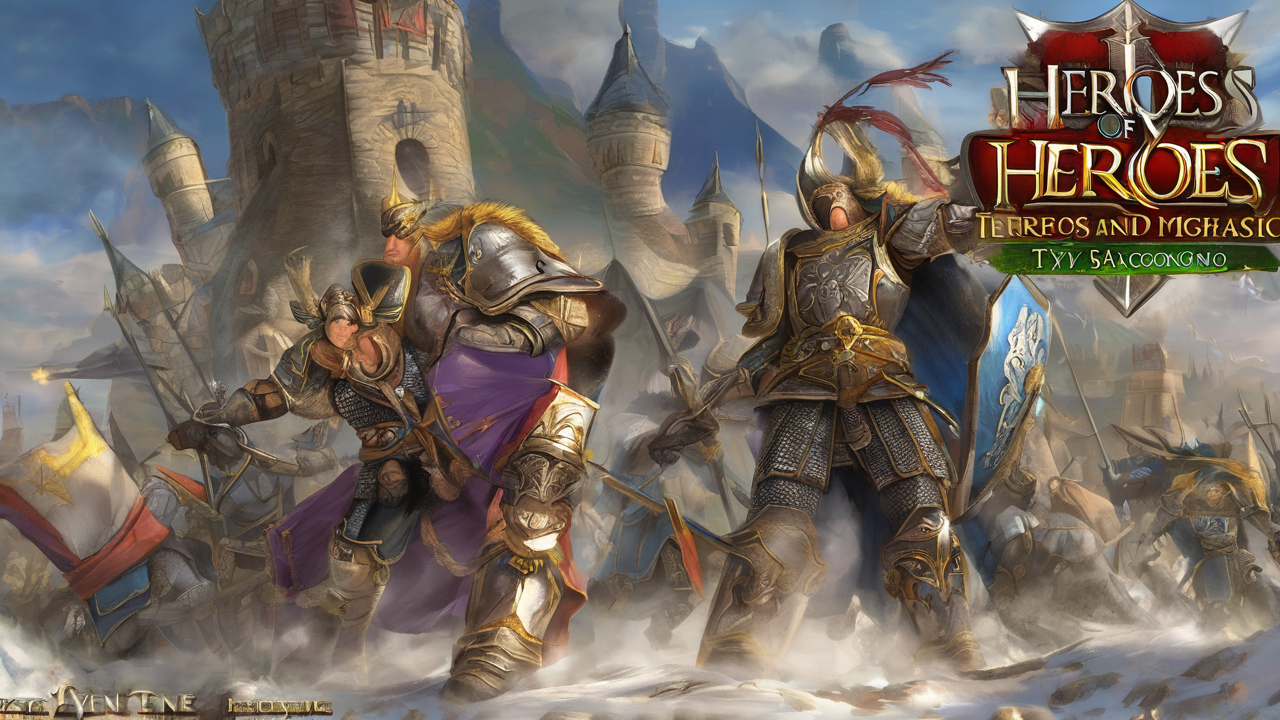 Taktyczne pole bitwy z Heroes of Might and Magic z siatką heksagonalną i różnymi typami terenu